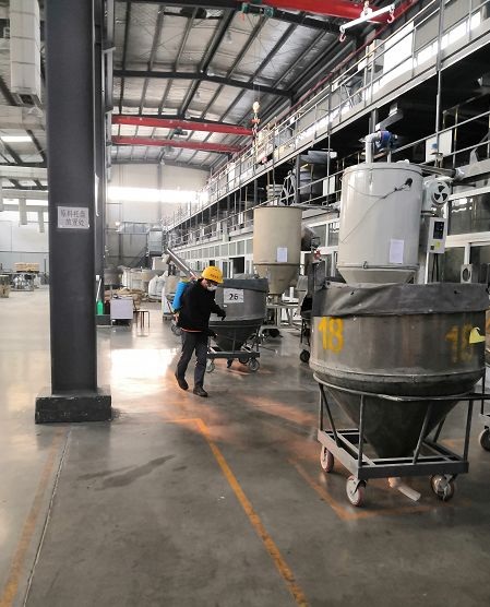 生產車間消毒防護--青島中新華美塑料有限公司